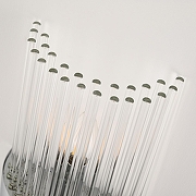 Накладной светильник Arte Milano Torcia 430122.180.2.E14.B1 CR цвет плафона/подвески Прозрачный, цвет арматуры Хром-8