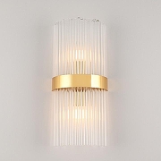 Накладной светильник Arte Milano Torcia 430122.180.2.E14.B1 GD цвет плафона/подвески Прозрачный, цвет арматуры Золото-3