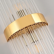 Накладной светильник Arte Milano Torcia 430122.180.2.E14.B1 GD цвет плафона/подвески Прозрачный, цвет арматуры Золото-5