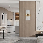 Накладной светильник Arte Milano Torcia 430122.180.2.E14.B1 GD цвет плафона/подвески Прозрачный, цвет арматуры Золото-9