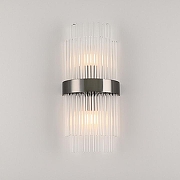 Накладной светильник Arte Milano Torcia 430122.180.2.E14.C1 BK цвет плафона/подвески Прозрачный, цвет арматуры Черный-2