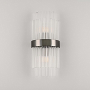 Накладной светильник Arte Milano Torcia 430122.180.2.E14.C1 BK цвет плафона/подвески Прозрачный, цвет арматуры Черный-3