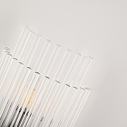 Накладной светильник Arte Milano Torcia 430122.180.2.E14.C1 BK цвет плафона/подвески Прозрачный, цвет арматуры Черный-7