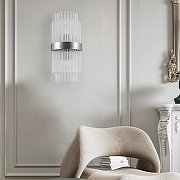 Накладной светильник Arte Milano Torcia 430122.180.2.E14.C1 BK цвет плафона/подвески Прозрачный, цвет арматуры Черный-9