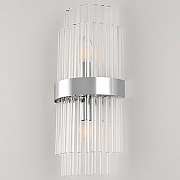 Накладной светильник Arte Milano Torcia 430122.180.2.E14.C1 CR цвет плафона/подвески Прозрачный, цвет арматуры Хром