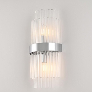 Накладной светильник Arte Milano Torcia 430122.180.2.E14.C1 CR цвет плафона/подвески Прозрачный, цвет арматуры Хром-1