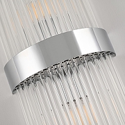 Накладной светильник Arte Milano Torcia 430122.180.2.E14.C1 CR цвет плафона/подвески Прозрачный, цвет арматуры Хром-5