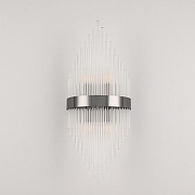 Накладной светильник Arte Milano Torcia 430122.250.4.E14.A1 BK цвет плафона/подвески Прозрачный, цвет арматуры Черный-3