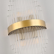 Накладной светильник Arte Milano Torcia 430122.250.4.E14.A1 BS цвет плафона/подвески Прозрачный, цвет арматуры Латунь-5