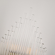 Накладной светильник Arte Milano Torcia 430122.250.4.E14.A1 BS цвет плафона/подвески Прозрачный, цвет арматуры Латунь-7