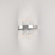 Накладной светильник Arte Milano Torcia 430122.250.4.E14.A1 CR цвет плафона/подвески Прозрачный, цвет арматуры Хром