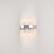 Накладной светильник Arte Milano Torcia 430122.250.4.E14.A1 CR цвет плафона/подвески Прозрачный, цвет арматуры Хром-1