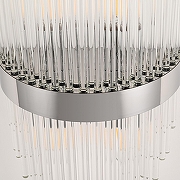 Накладной светильник Arte Milano Torcia 430122.250.4.E14.A1 CR цвет плафона/подвески Прозрачный, цвет арматуры Хром-6