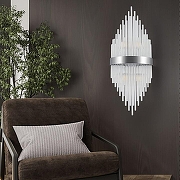 Накладной светильник Arte Milano Torcia 430122.250.4.E14.A1 CR цвет плафона/подвески Прозрачный, цвет арматуры Хром-9