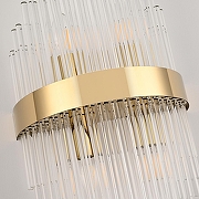 Накладной светильник Arte Milano Torcia 430122.250.4.E14.A1 GD цвет плафона/подвески Прозрачный, цвет арматуры Золото-5