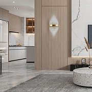 Накладной светильник Arte Milano Torcia 430122.250.4.E14.A1 GD цвет плафона/подвески Прозрачный, цвет арматуры Золото-9