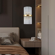 Накладной светильник Arte Milano Torcia 430122.250.4.E14.B1 BS цвет плафона/подвески Прозрачный, цвет арматуры Латунь-9