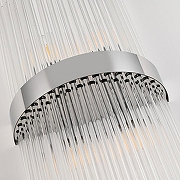 Накладной светильник Arte Milano Torcia 430122.250.4.E14.B1 CR цвет плафона/подвески Прозрачный, цвет арматуры Хром-4