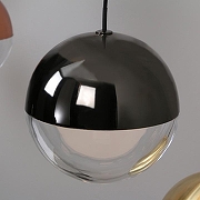 Подвесной светильник Favourite Luna 4369-1P цвет плафона/подвески Прозрачный, Хром, цвет арматуры Черный-3