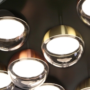 Люстра Favourite Luna 4371-12C цвет плафона/подвески Золото, Черный, цвет арматуры Черный-4