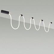 Подвесной светильник Odeon Light Corda 4391/30CL цвет плафона/подвески Белый, цвет арматуры Черный-2