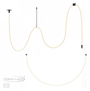 Подвесной светильник Odeon Light Corda 4391/40CL цвет плафона/подвески Белый, цвет арматуры Черный-7