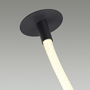 Подвесной светильник Odeon Light Corda 4391/40CL цвет плафона/подвески Белый, цвет арматуры Черный-9