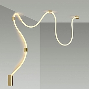 Накладной светильник Odeon Light Corda 4397/30CL цвет плафона/подвески Белый, цвет арматуры Бронза-2