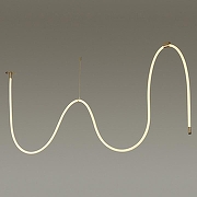 Подвесной светильник Odeon Light Corda 4399/40CL цвет плафона/подвески Белый, цвет арматуры Бронза-3