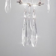 Бра Bogate's Tense 442/1 цвет плафона/подвески Прозрачный, цвет арматуры Хром-3