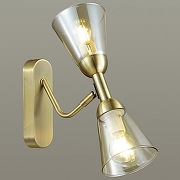 Бра Lumion Ginger 4428/2W цвет плафона/подвески Оранжевый, цвет арматуры Латунь-1