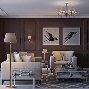 Настольная лампа Lumion Montana 4429/1T цвет плафона/подвески Бежевый, цвет арматуры Латунь-2