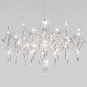 Люстра Bogate's Tense 443/1 цвет плафона/подвески Прозрачный, цвет арматуры Хром