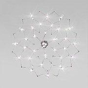 Люстра Bogate's Tense 443/1 цвет плафона/подвески Прозрачный, цвет арматуры Хром-3