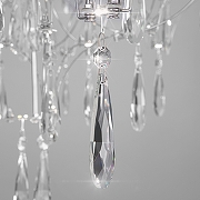 Люстра Bogate's Tense 443/1 цвет плафона/подвески Прозрачный, цвет арматуры Хром-5