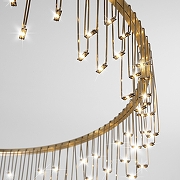 Подвесной светильник Bogate's Firefly 454/1 цвет плафона/подвески Латунь, цвет арматуры Латунь-3