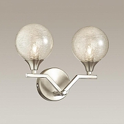 Светильник на штанге Lumion Alma 4567/2W цвет плафона/подвески Прозрачный, цвет арматуры Никель-1