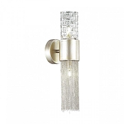 Бра Odeon Light Perla 4631/2W цвет плафона/подвески Прозрачный, Серебро, цвет арматуры Серебро-2