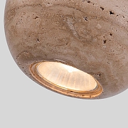 Подвесной светильник Favourite Limestone 4652-1P цвет плафона/подвески Бежевый, цвет арматуры Латунь-3