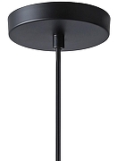 Подвесной светильник Escada Vela 466/1S Dark Smoky цвет плафона/подвески Светло-серый, цвет арматуры Черный-5