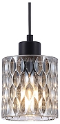 Подвесной светильник Escada Vela 466/1S Smoky цвет черный