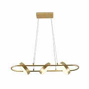 Подвесной светильник F-promo Abris 4677-3P цвет плафона/подвески Белый, Золото, цвет арматуры Золото-2