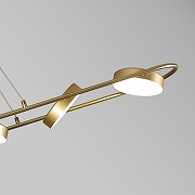 Подвесной светильник F-promo Abris 4677-6P цвет плафона/подвески Белый, Золото, цвет арматуры Золото-3