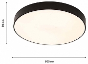 Накладной светильник F-promo Arena 4684-8C цвет плафона/подвески Белый, Черный, цвет арматуры Черный-10