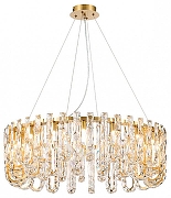 Люстра Favourite Infinity 4721-20P цвет плафона/подвески Прозрачный, цвет арматуры Золото-2