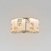 Накладной светильник Bogate's Cliff 473/1 цвет плафона/подвески Прозрачный, цвет арматуры Золото-1