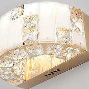 Накладной светильник Bogate's Cliff 473/1 цвет плафона/подвески Прозрачный, цвет арматуры Золото-3