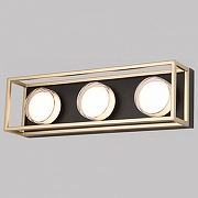 Накладной светильник iLedex Link 4778-50x15 MBK+SGD цвет плафона/подвески Золото, цвет арматуры Золото, Черный