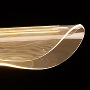 Подвесной светильник DeMarkt Конти 488014401 цвет плафона/подвески Прозрачный, цвет арматуры Золото-7