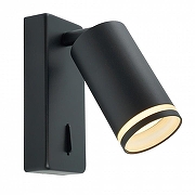 Бра Feron Luna 48810 цвет плафона/подвески Черный, цвет арматуры Черный-1